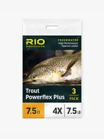 RIO Products Rio Powerflex Plus Leader 3 Pack