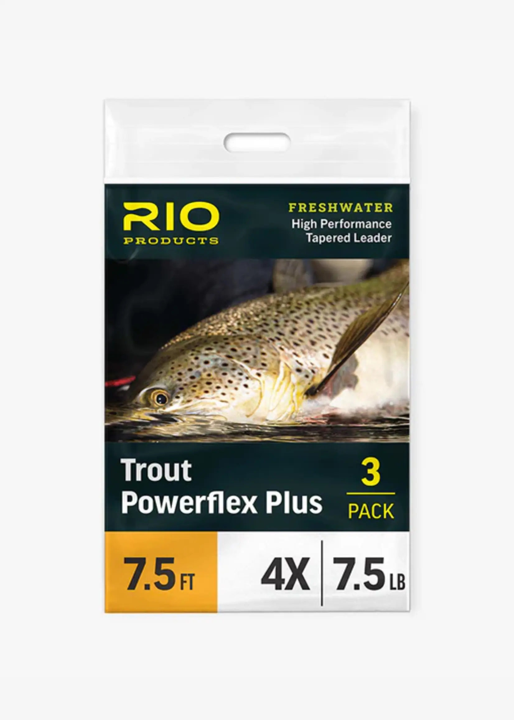 RIO Products Rio Powerflex Plus Leader 3 Pack
