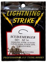 Lightning Strike Hooks Lightning Strike DF1 Hooks Size 14 25 Count