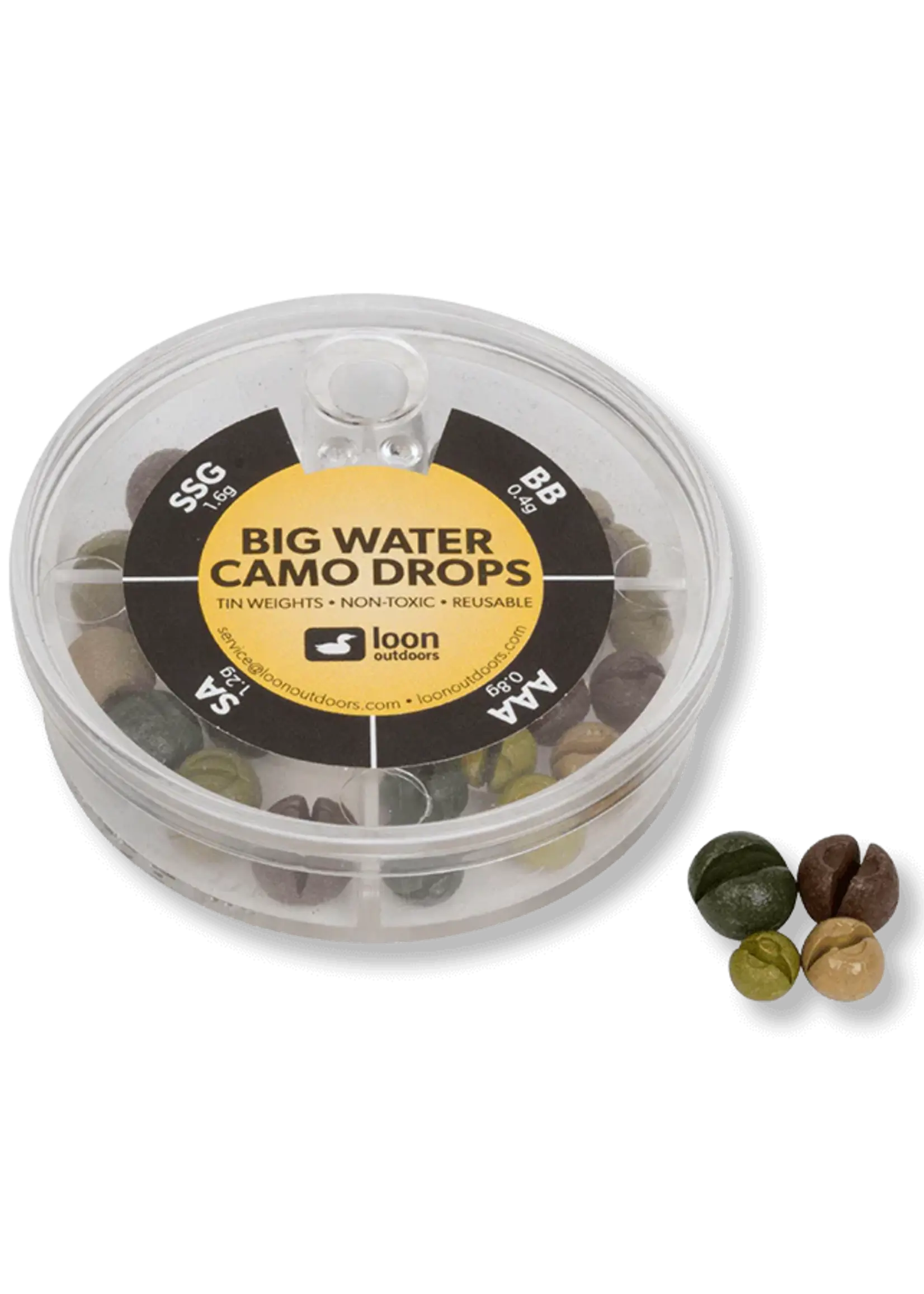 Loon Outdoors Loon Camo Drop 4 Division Big Water Camo Non-Lead Shot