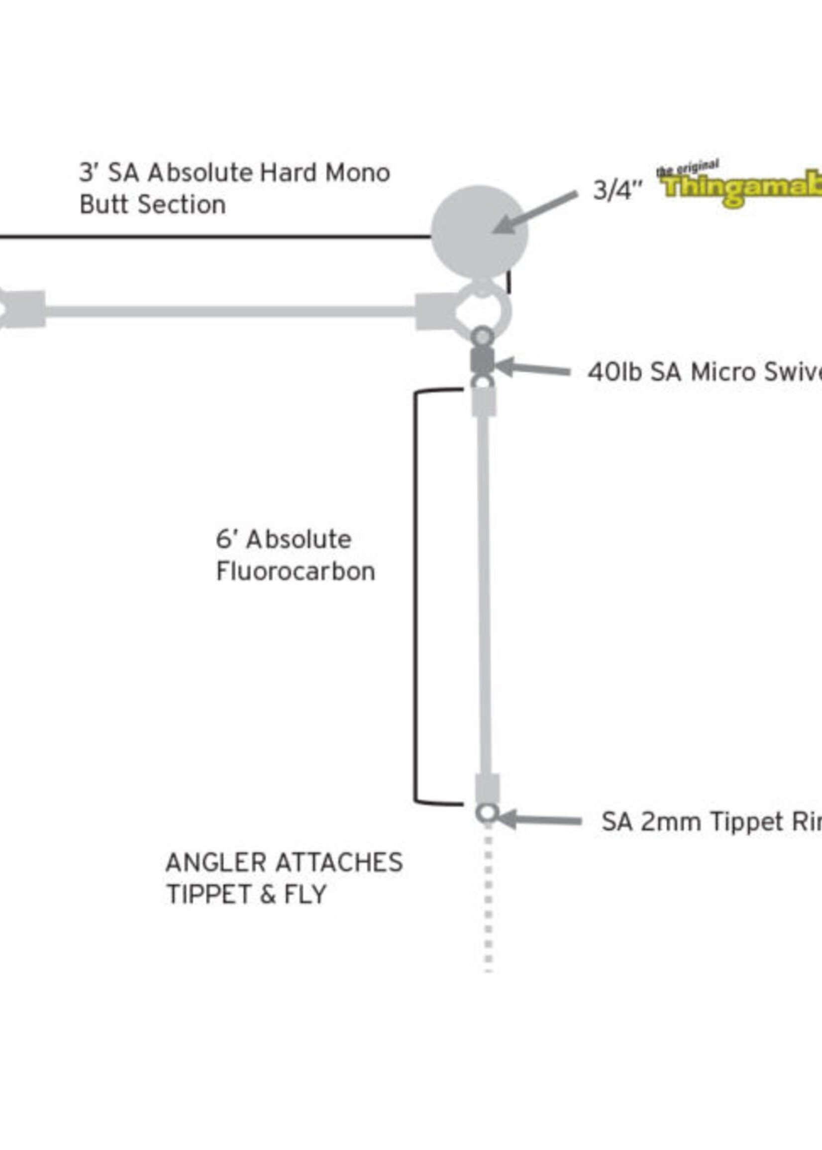 Scientific Anglers SA Absolute Right Angle Leader