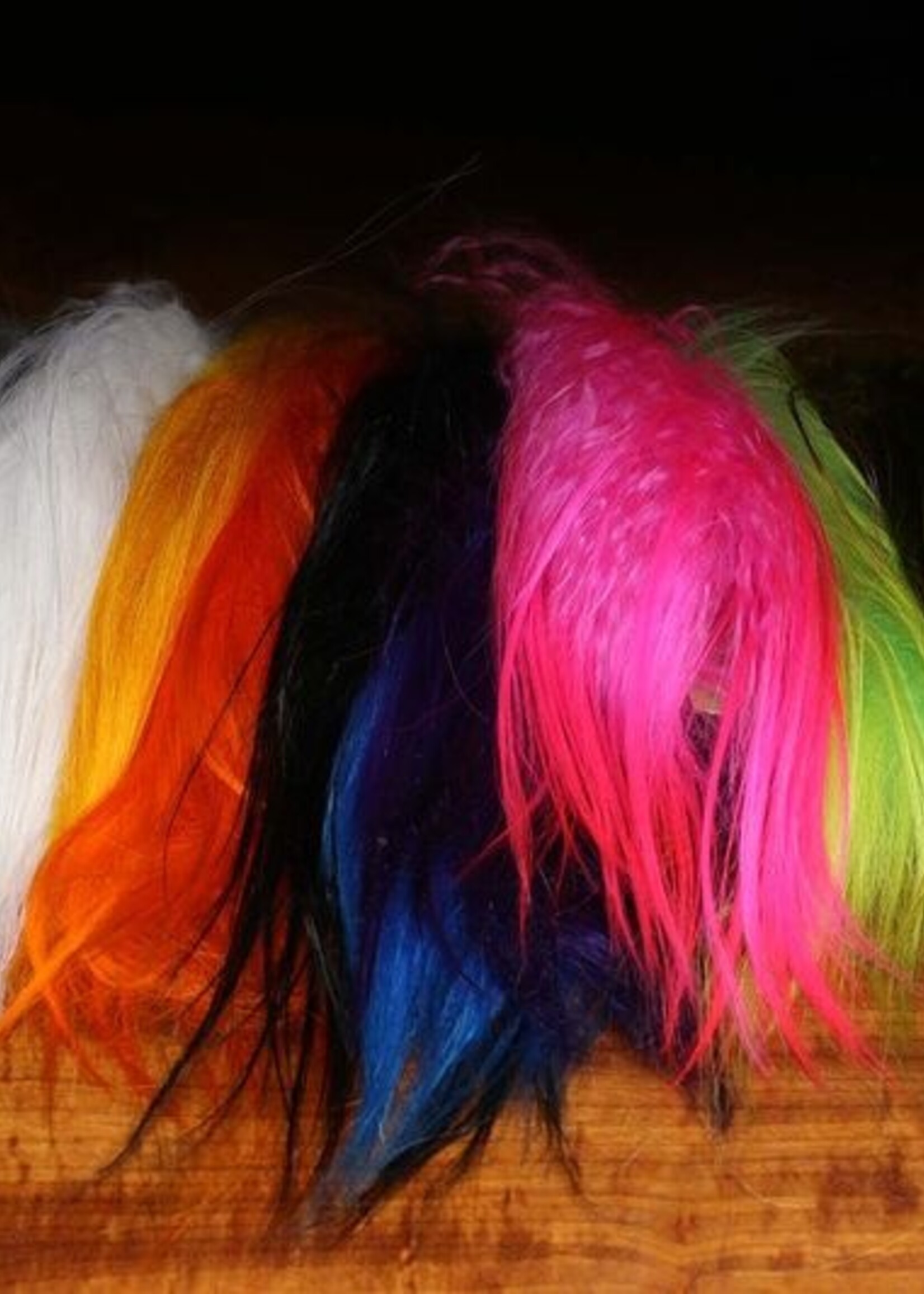 Hareline Dubbin Polar Goat Hair