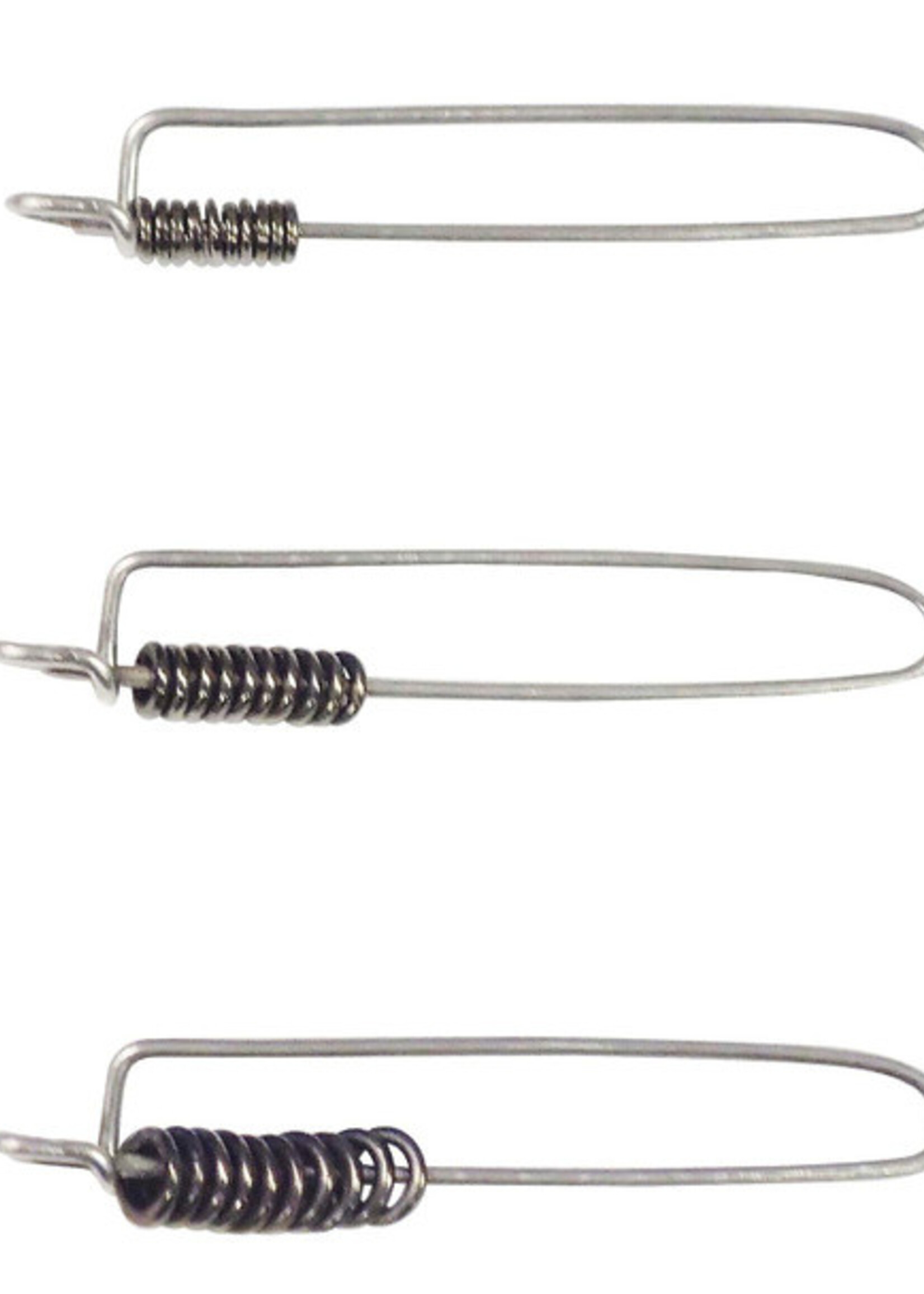 Angler's Image Anglers Image Tippet Ring Assortment Black Nickel 5/64" (2mm), 3/32" (2.5mm), 1/8" (3.1mm)