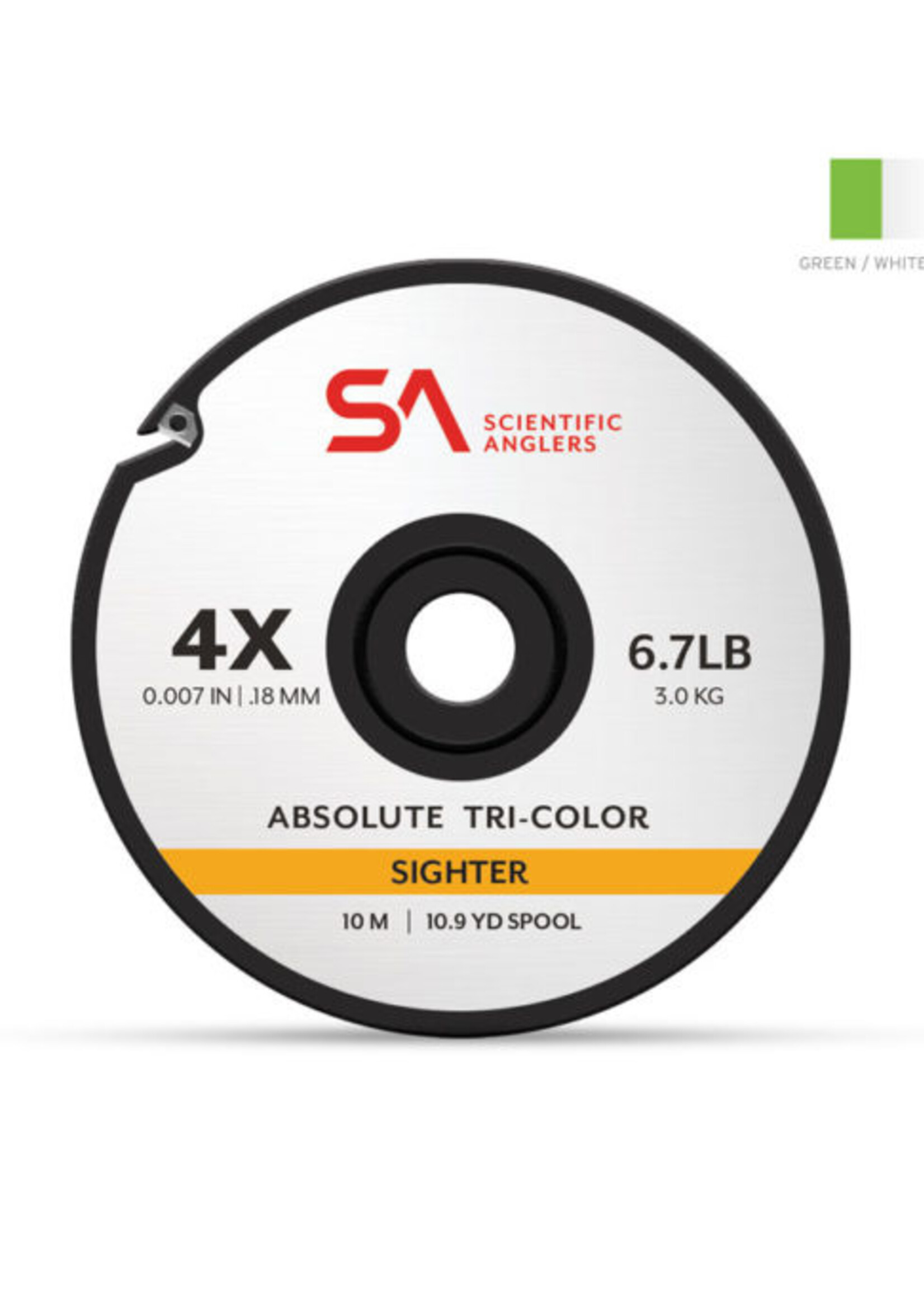 Scientific Anglers SA Absolute Tri-Color Sighter Leader 0x-4x