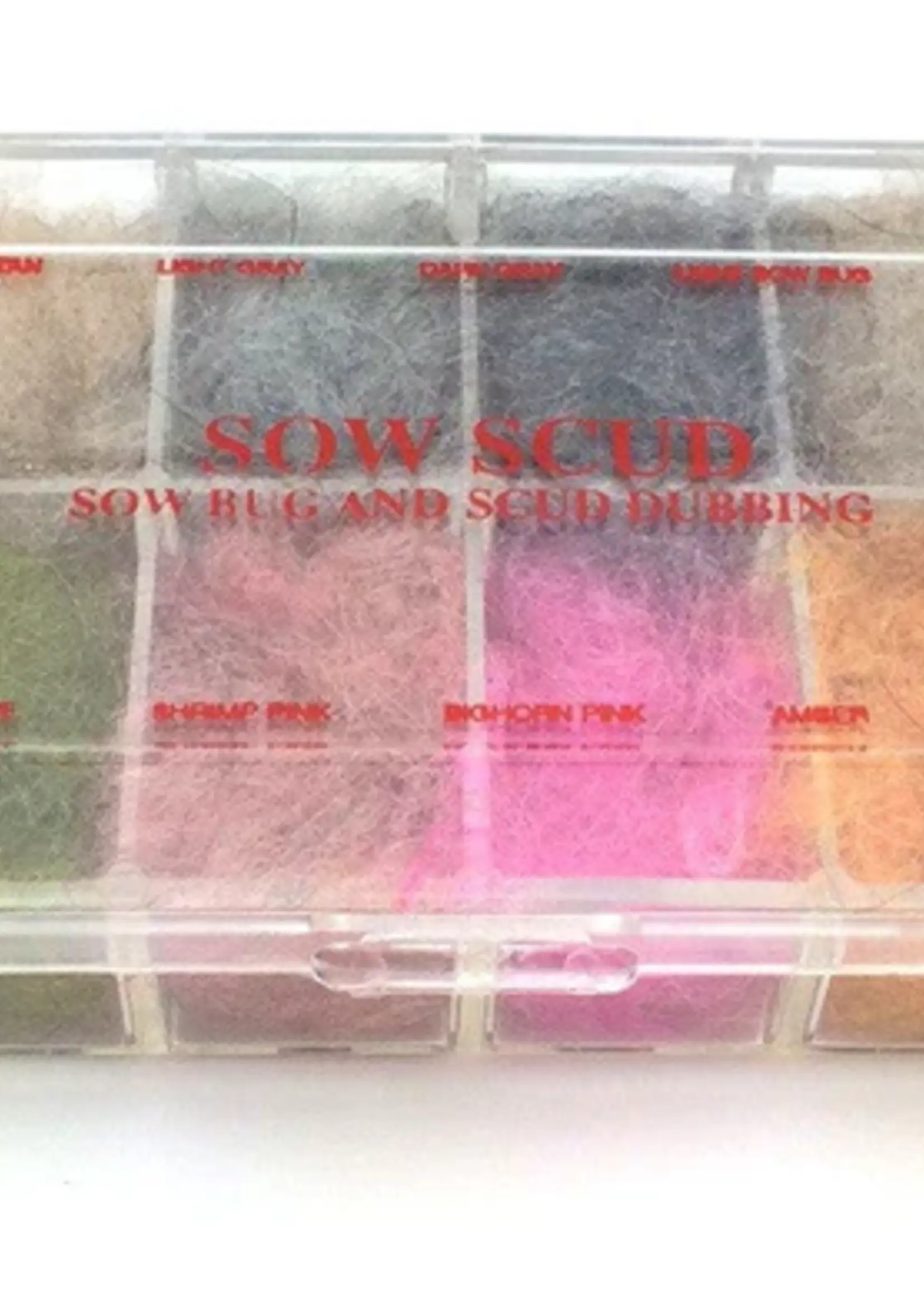 Wapsi Sow Scud #1 12 Color Dubbing Dispenser