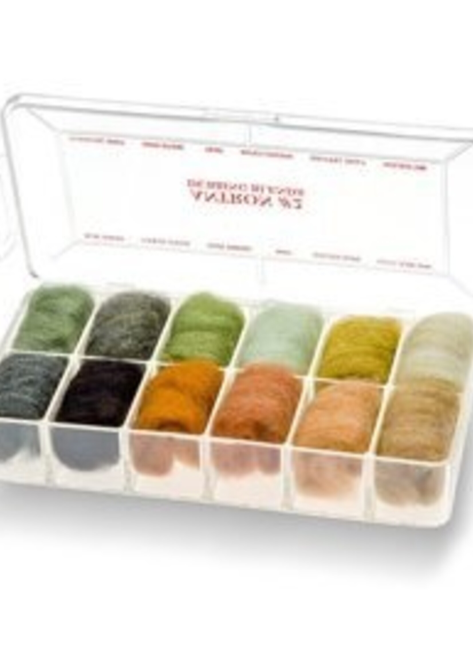 Wapsi Antron Dubbing 12 Color Dispenser #2
