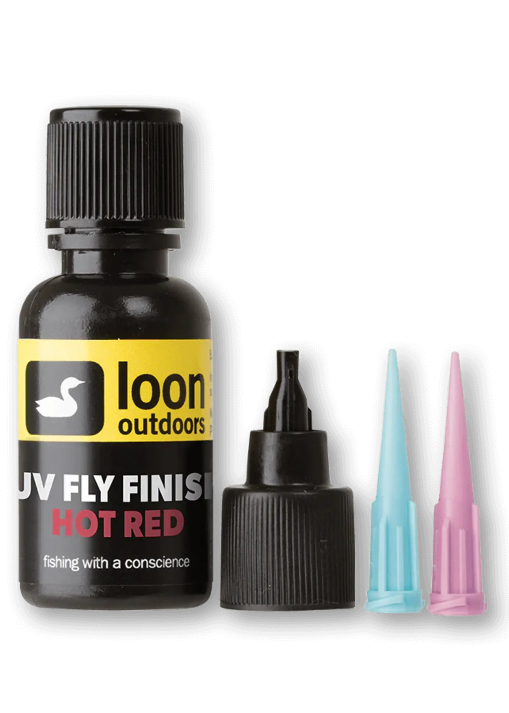 Loon Outdoors Loon UV Colored Fly Finish 1/2oz Hot Red