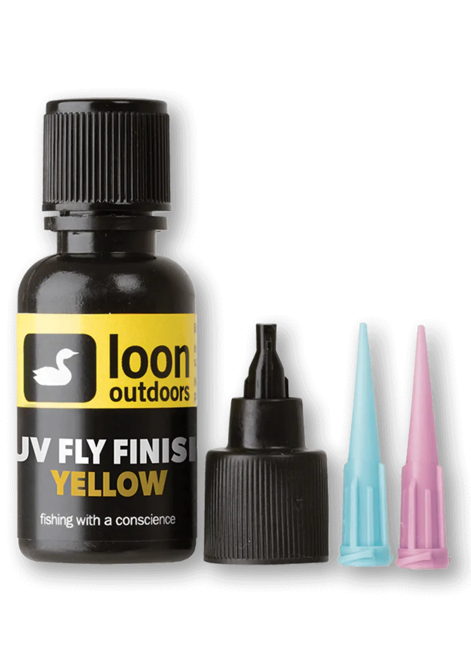 Loon Outdoors Loon UV Colored Fly Finish 1/2oz Hot Yellow