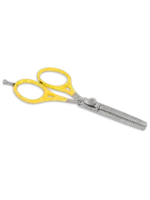 Loon Outdoors Loon Ergo Prime Tapering Shears with Precision Peg Yellow 7.25"