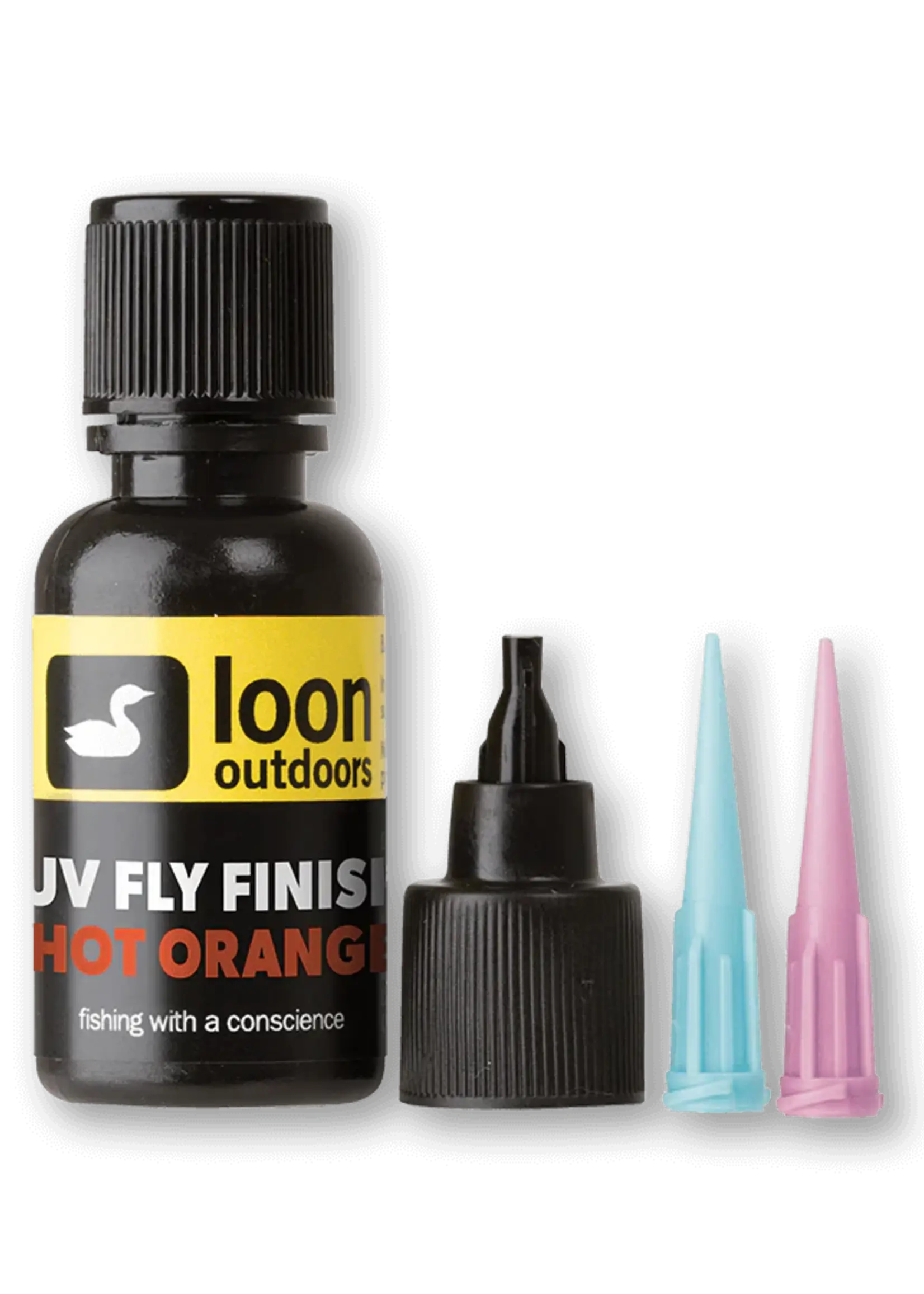 Loon Outdoors Loon UV Colored Fly Finish 1/2oz Hot Orange