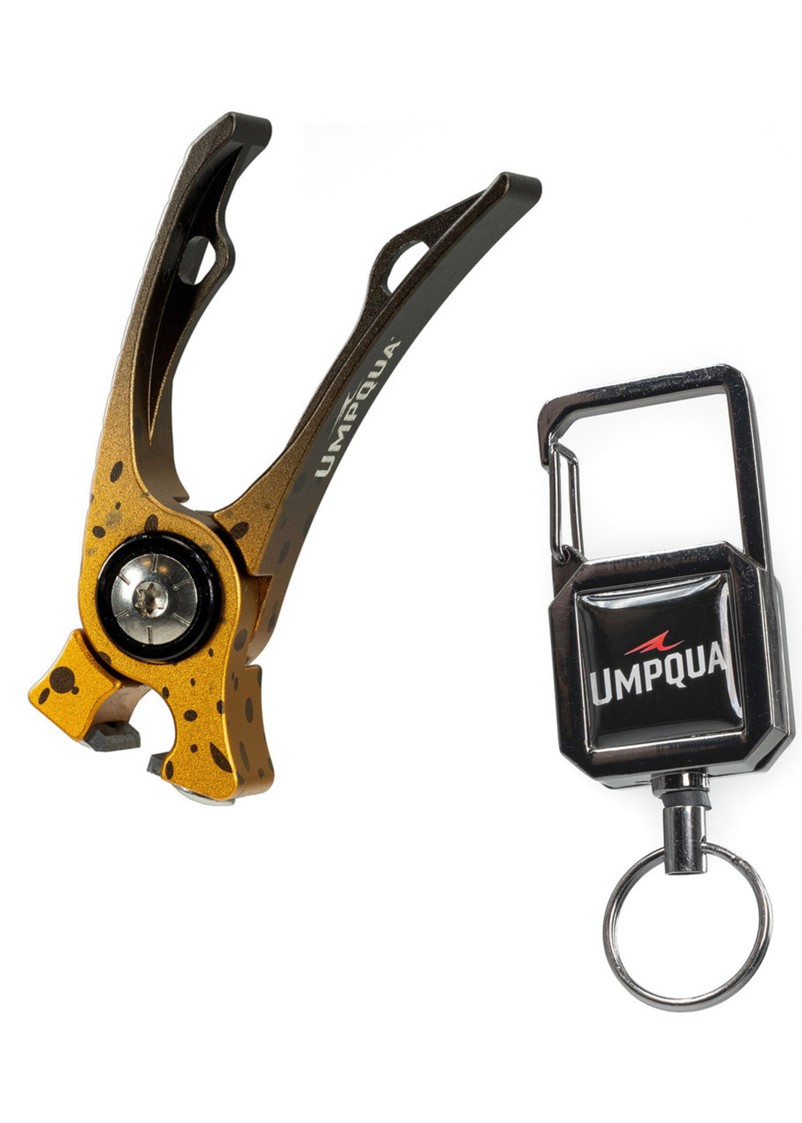 Umpqua Feather Merchants Umpqua Riverrun Trout Artist Nippers w/Retractor Brown Trout