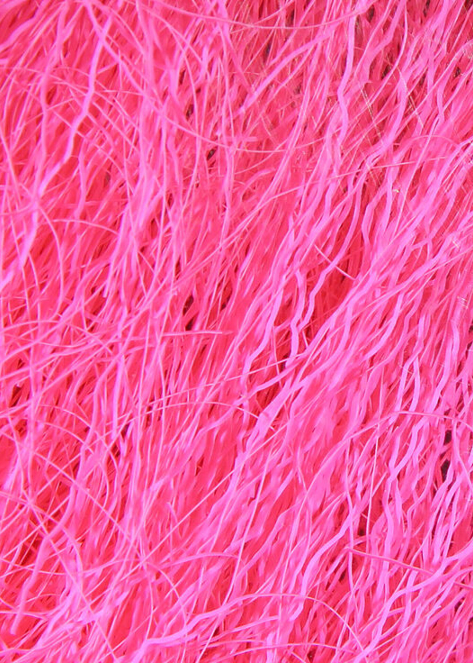 Hareline Dubbin Electric Ripple Ice Fiber Fl. Hot Pink