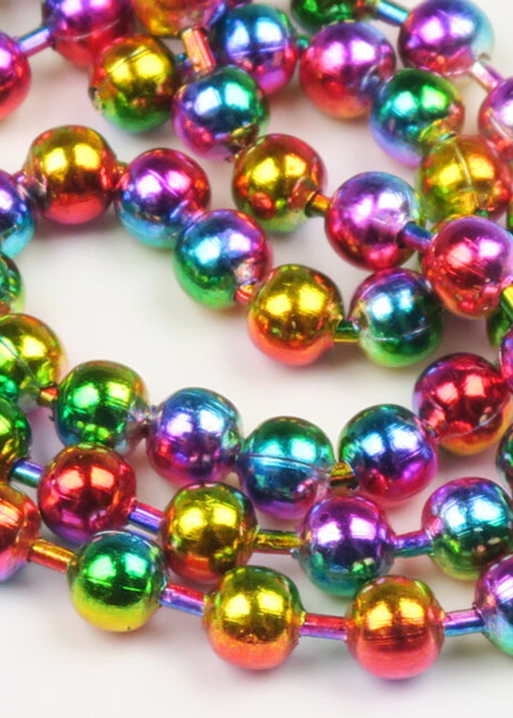 Hareline Dubbin Senyodelic Bead Chain Rainbow Medium