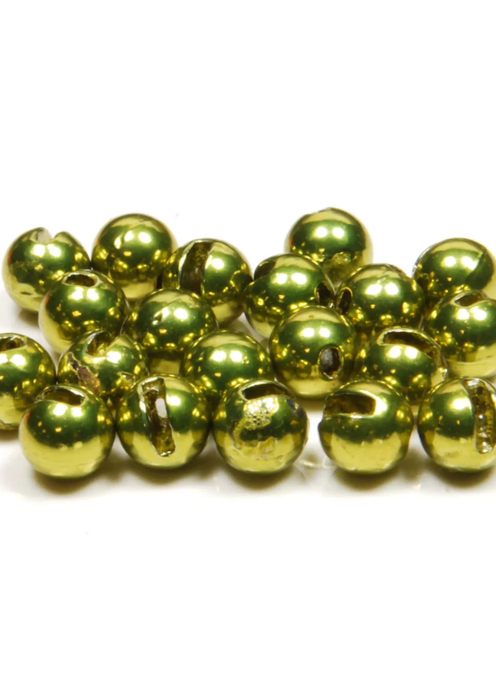 HANAK Competition Hanak Slotted Competition Tungsten Beads Metallic + 2mm Olive