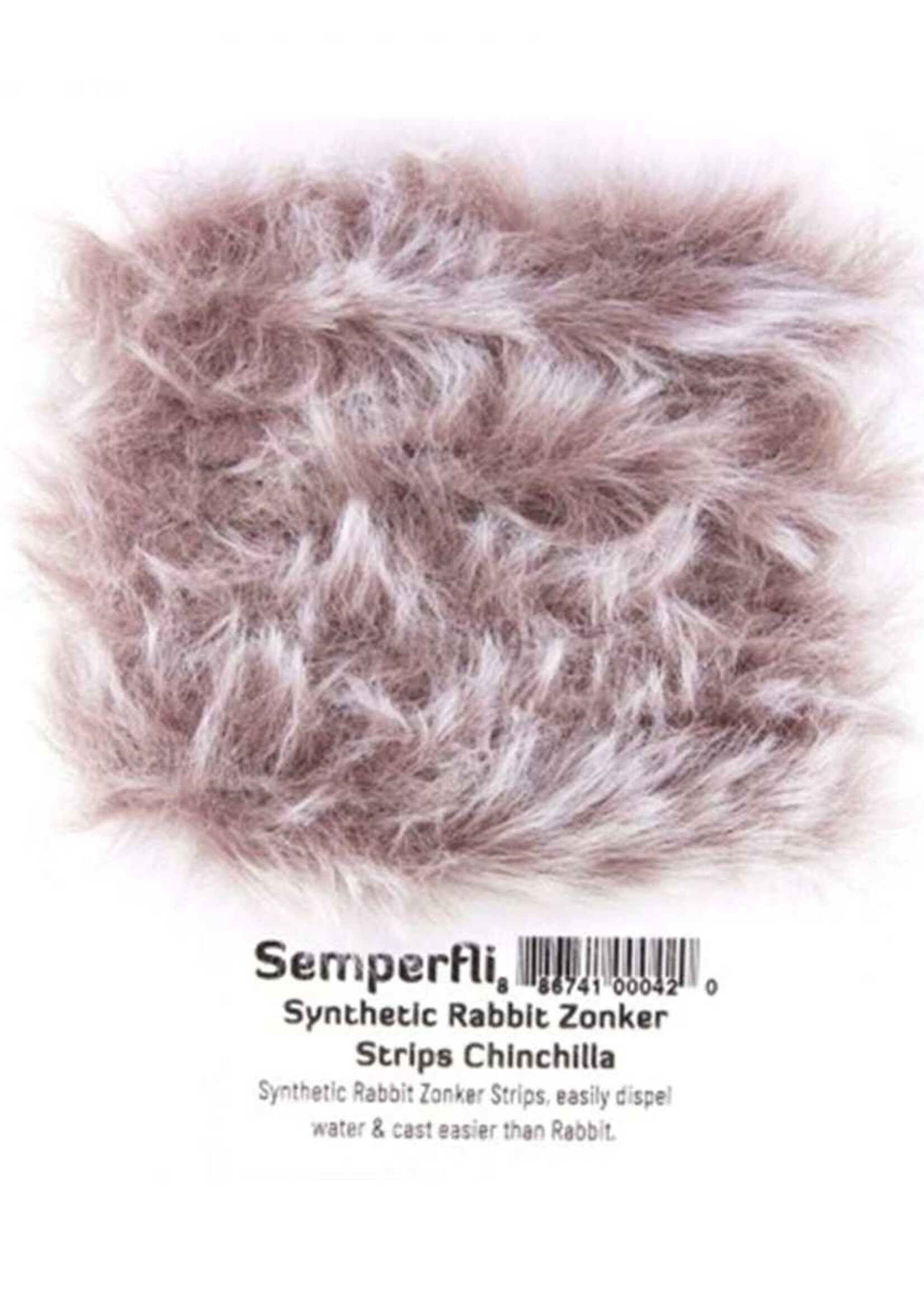 Semperfli Semperfli Synthetic Rabbit Zonker Chinchilla
