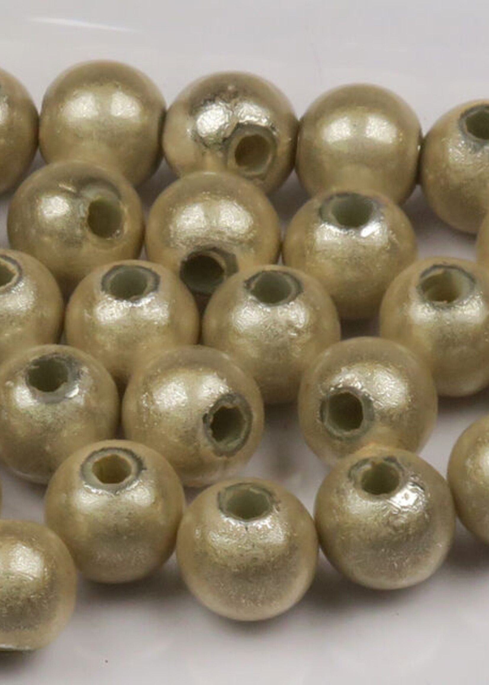Hareline Dubbin Small 3D Beads #72 Cream