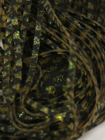Hareline Dubbin Magnum Predator Legs Barred Pumpkin
