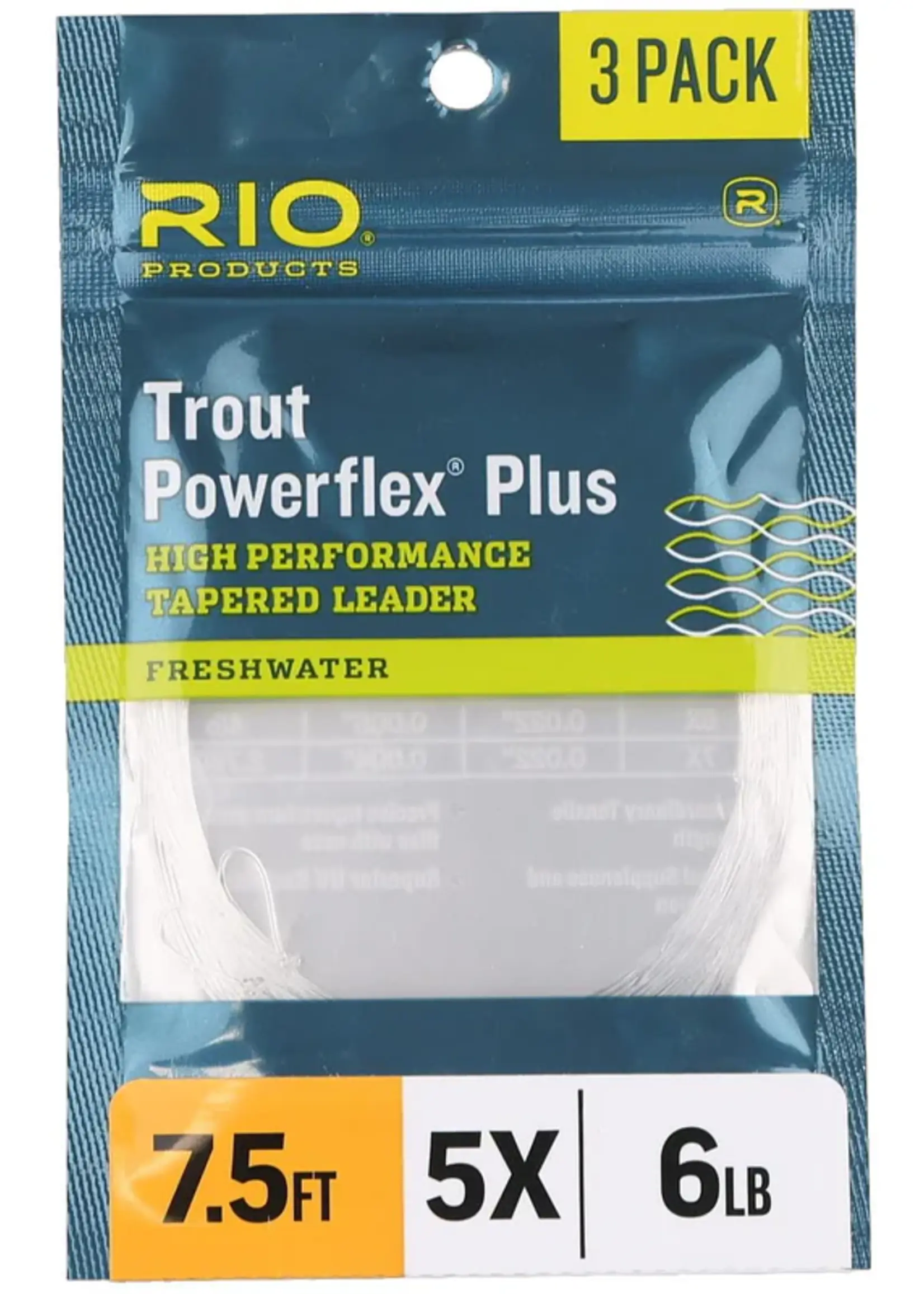 RIO Products Rio Powerflex Trout Leaders 3-Pack