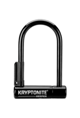 Kryptonite Kryptonite Keeper U-Lock - 3.25 x 6", Keyed, Black, Includes bracket