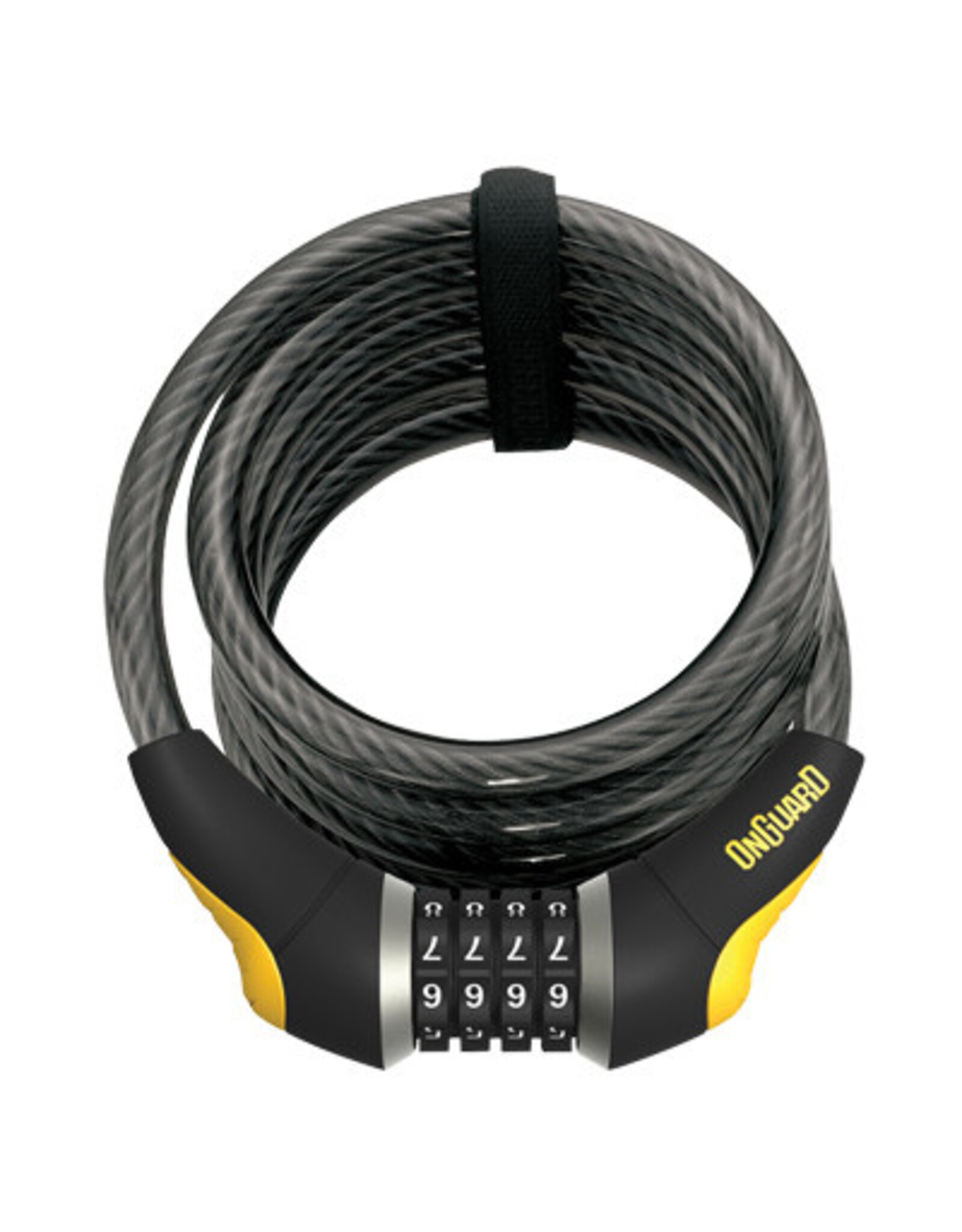 OnGuard OnGuard DOBERMAN COIL COMBO Cable lock 185CM x 12MM