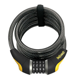 OnGuard OnGuard DOBERMAN COIL COMBO Cable lock 185CM x 12MM