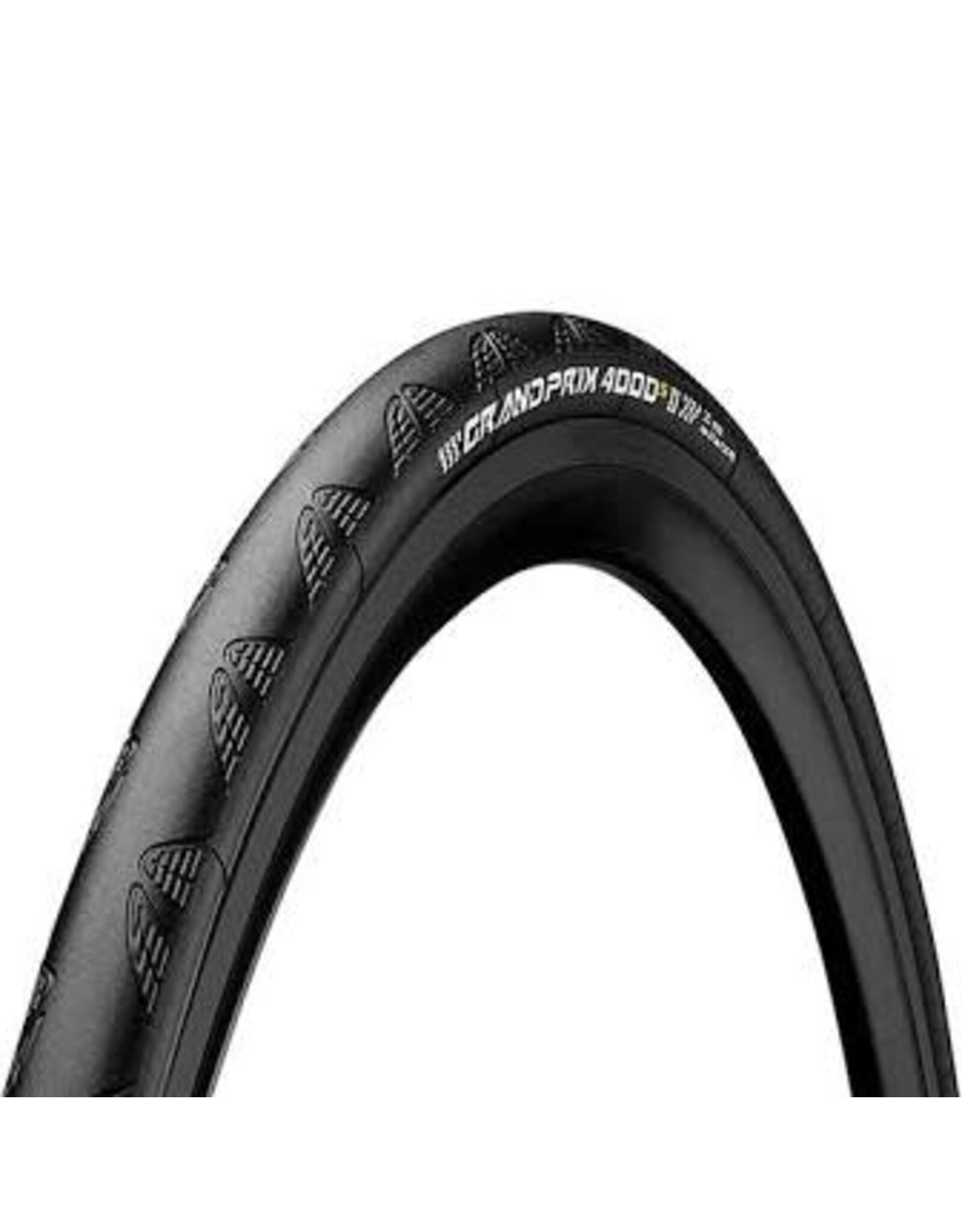 Continental Continental Grand Prix 4000 S II 700 X 25 Black-BW + Black Chili