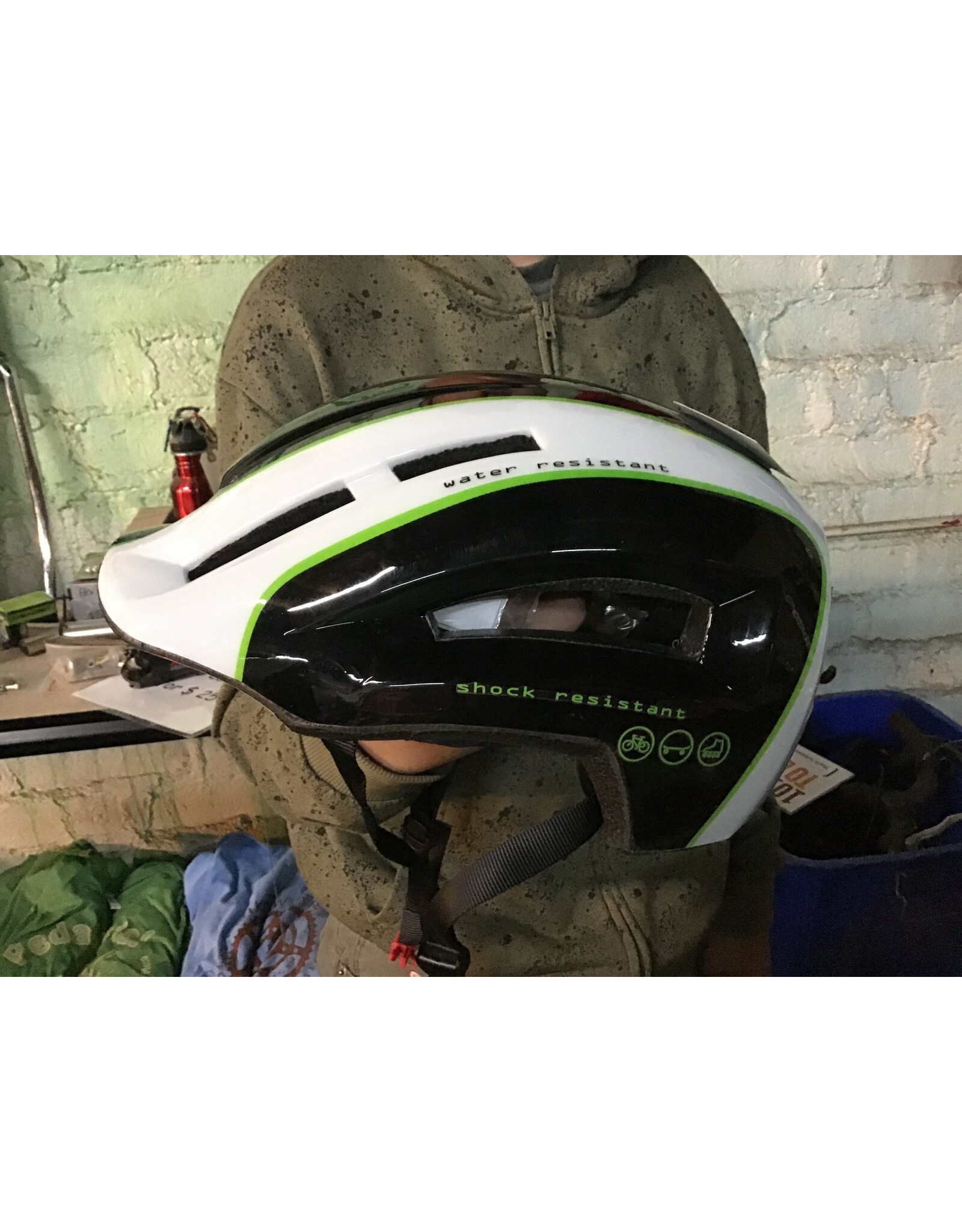 Lazer Lazer Sport Urbanize Helmet, xxs-md, 52-57cm, Black, White, Green