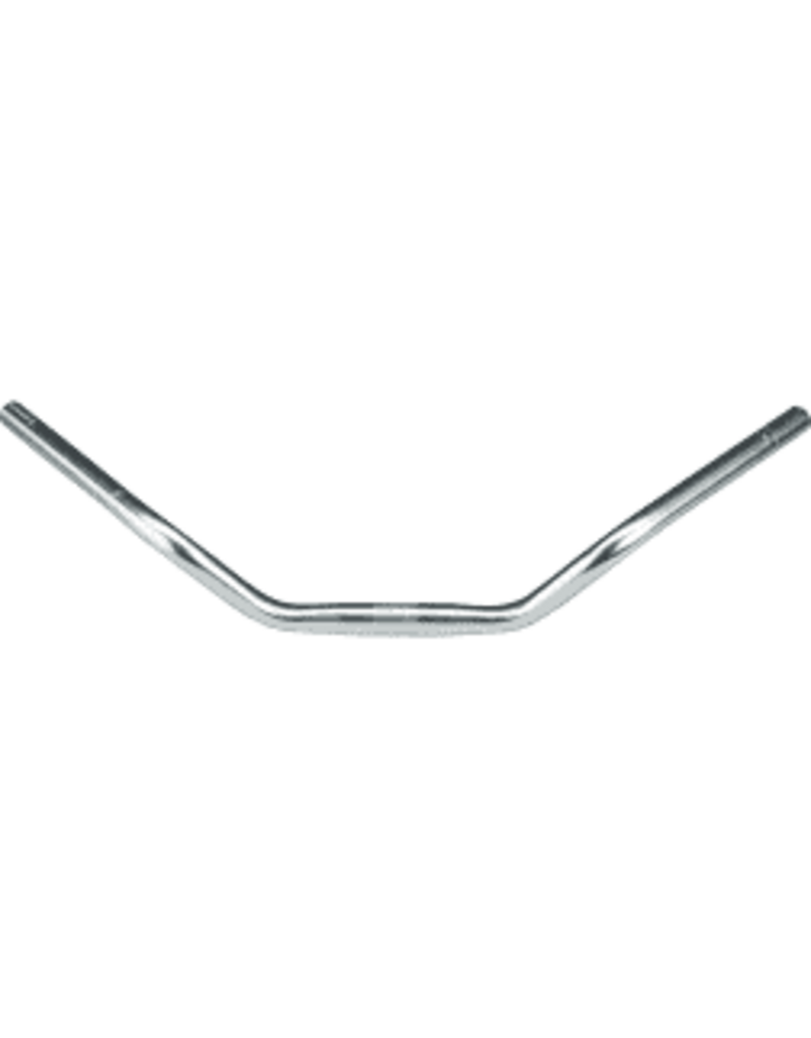 Dimension Dimension 25.4 Urban Cruiser Bar, 600mm Wide, 70mm Rise, 50 degree Sweep, Silver