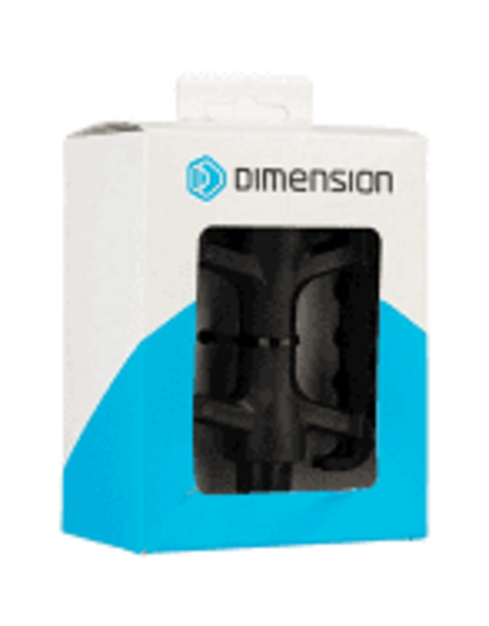 Dimension Dimension Mountain Pedals - Platform, Plastic, 9/16", Black