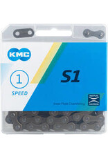 KMC KMC S1 Chain - Single Speed 1/2" x 1/8", 112 Links, Brown