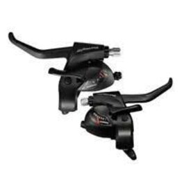Shimano SHIFT/BRAKE LEVER SET, ST-M310-L-2, BLACK,R&L, 3X8-SP