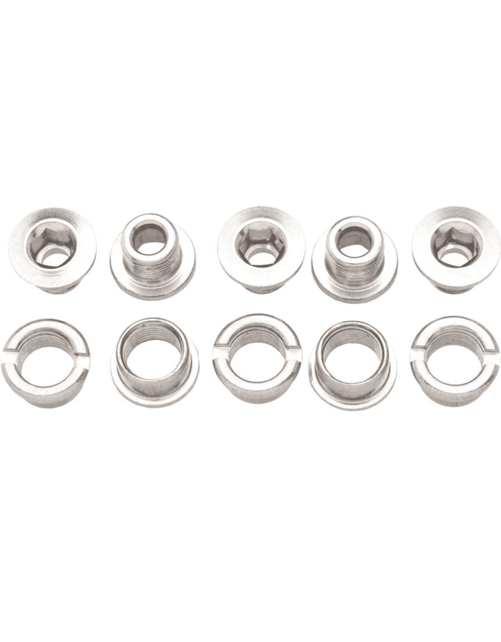 Problem Solvers Problem Solvers Single Chainring Bolts Silver Chromoly