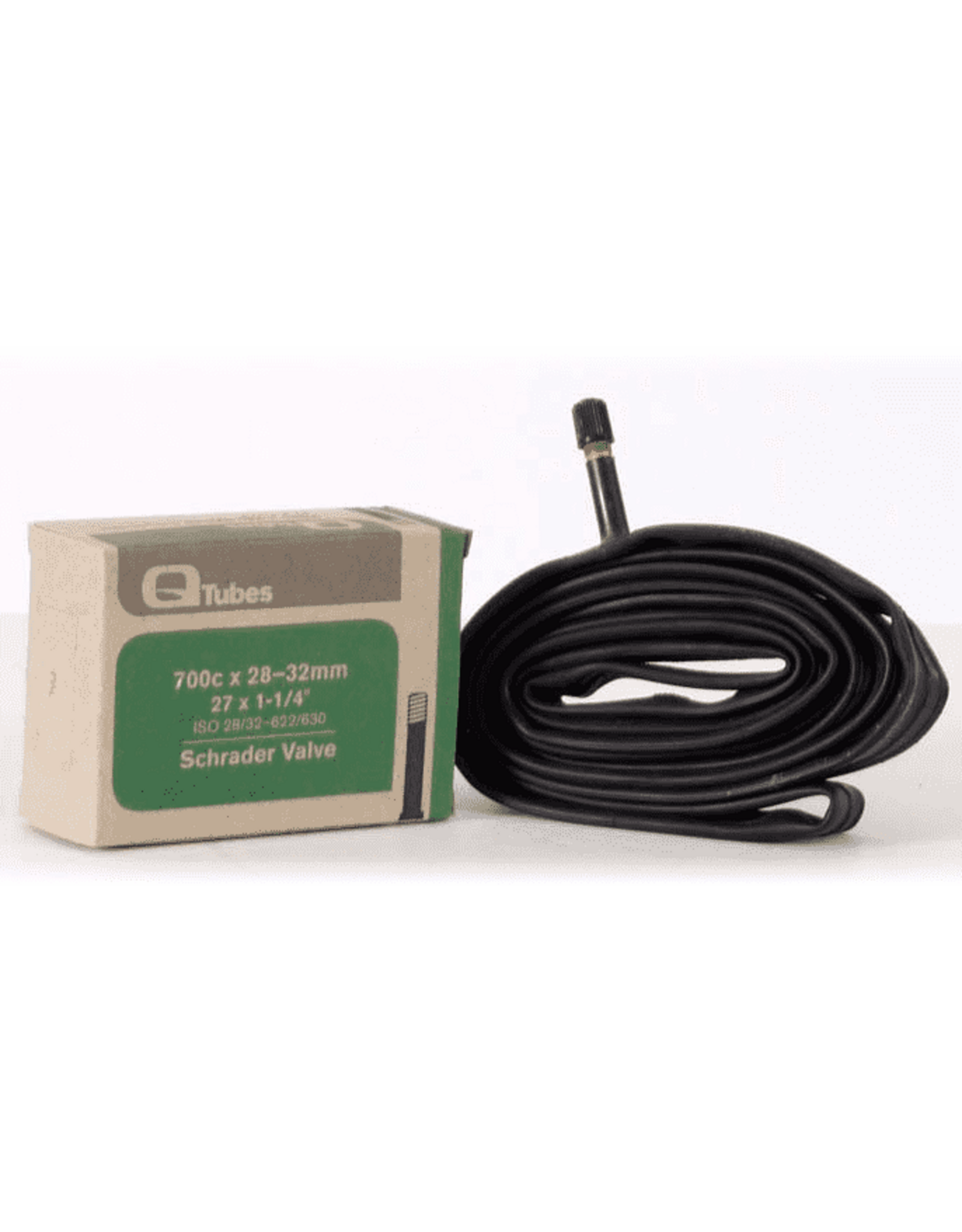 Q-Tubes Tube 700c x 28-32mm Schrader Valve (27 x 1-1/4")