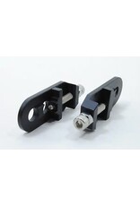 REDLINE REDLINE BMX Alloy Chain Tensioners 3/8", Pair Black