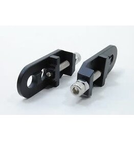 REDLINE REDLINE BMX Alloy Chain Tensioners 3/8", Pair Black