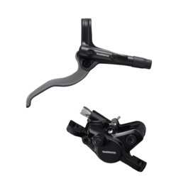 Shimano DISC BRAKE ASSEMBLED SET, BL-MT400(L), BR-MT400(F), BLAC