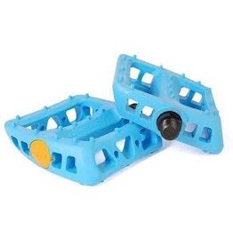 Odyssey Odyssey Twisted PC Pedals - Platform, Composite, 9/16", Ocean Blue