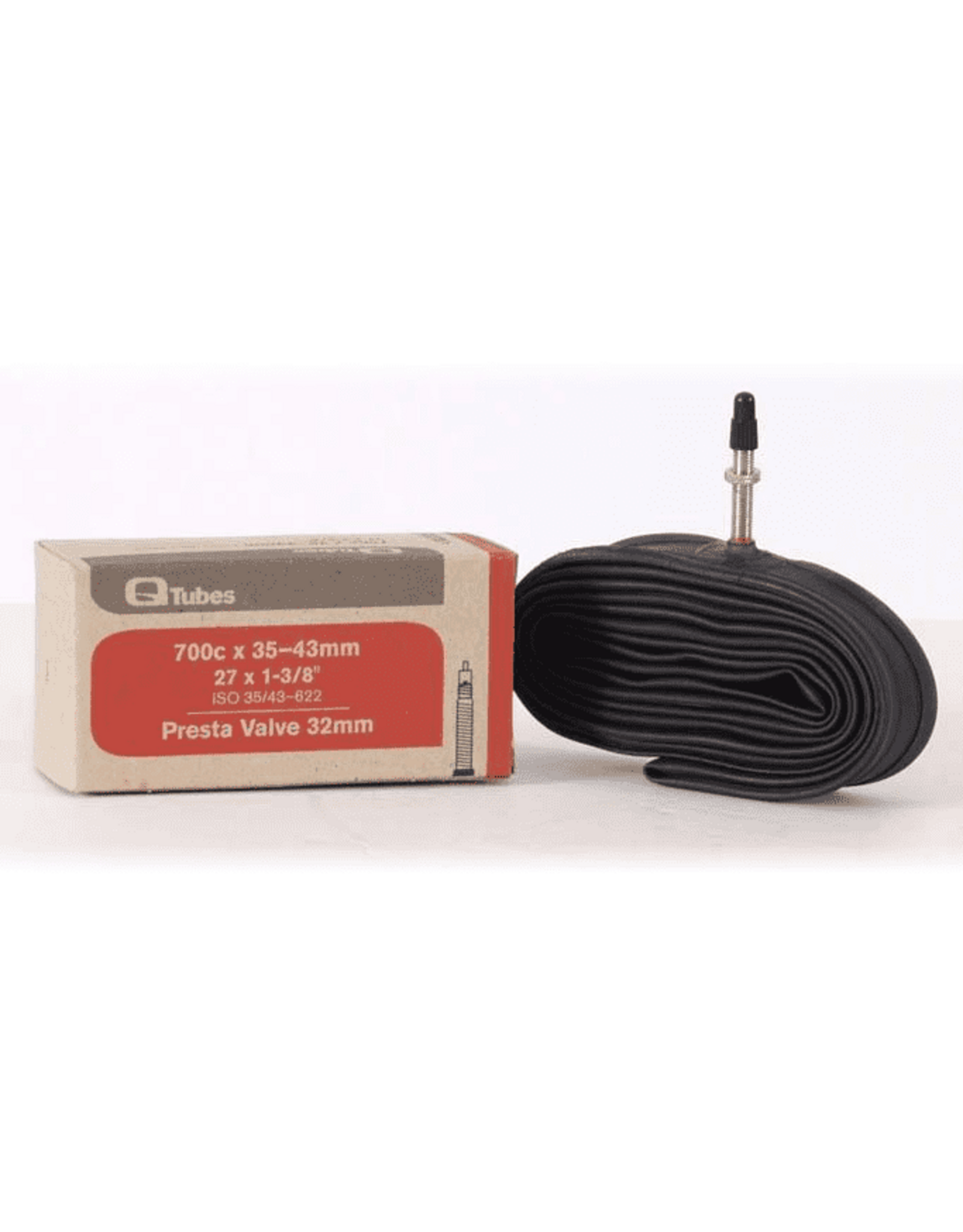 Q-Tubes Q-Tubes 700c x 35-43mm 32mm Presta Valve Tube 140g