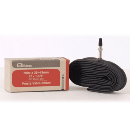 Q-Tubes Q-Tubes 700c x 35-43mm 32mm Presta Valve Tube 140g
