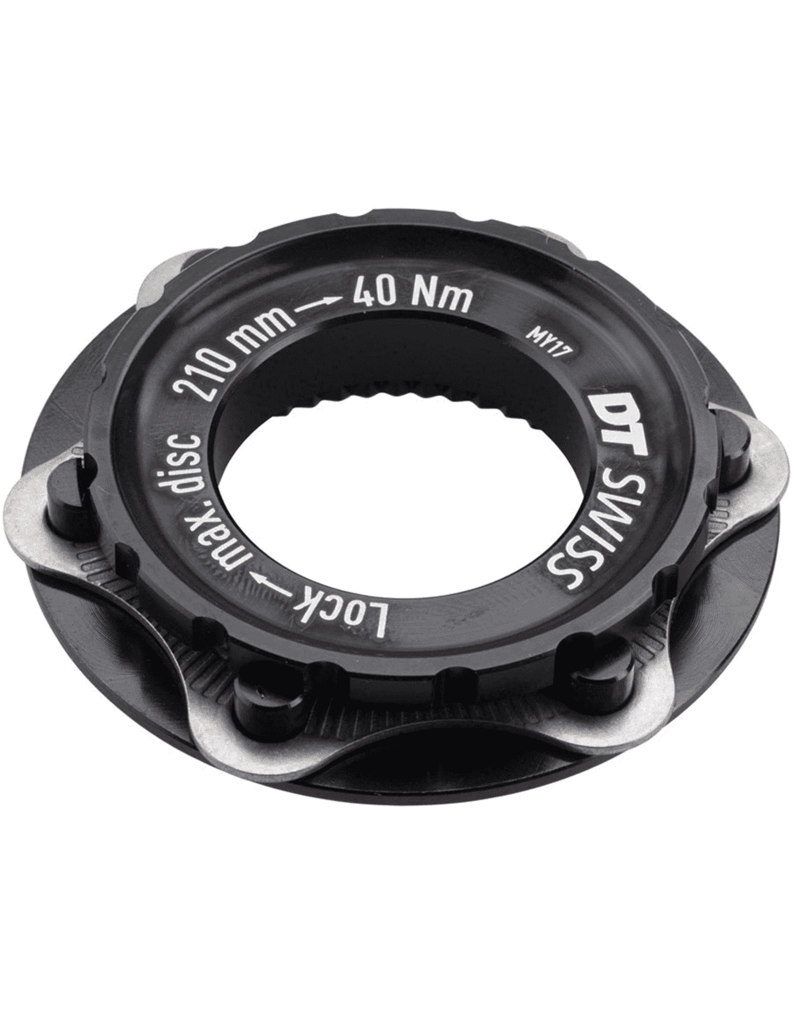 DT SWISS BRAKE PART DT DISC ADAPTER CL TO 6B f/15mm AXLE BK