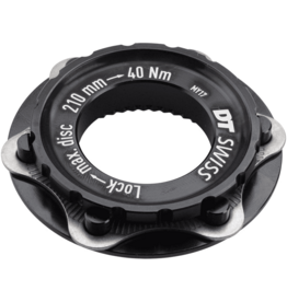 DT SWISS BRAKE PART DT DISC ADAPTER CL TO 6B f/15mm AXLE BK