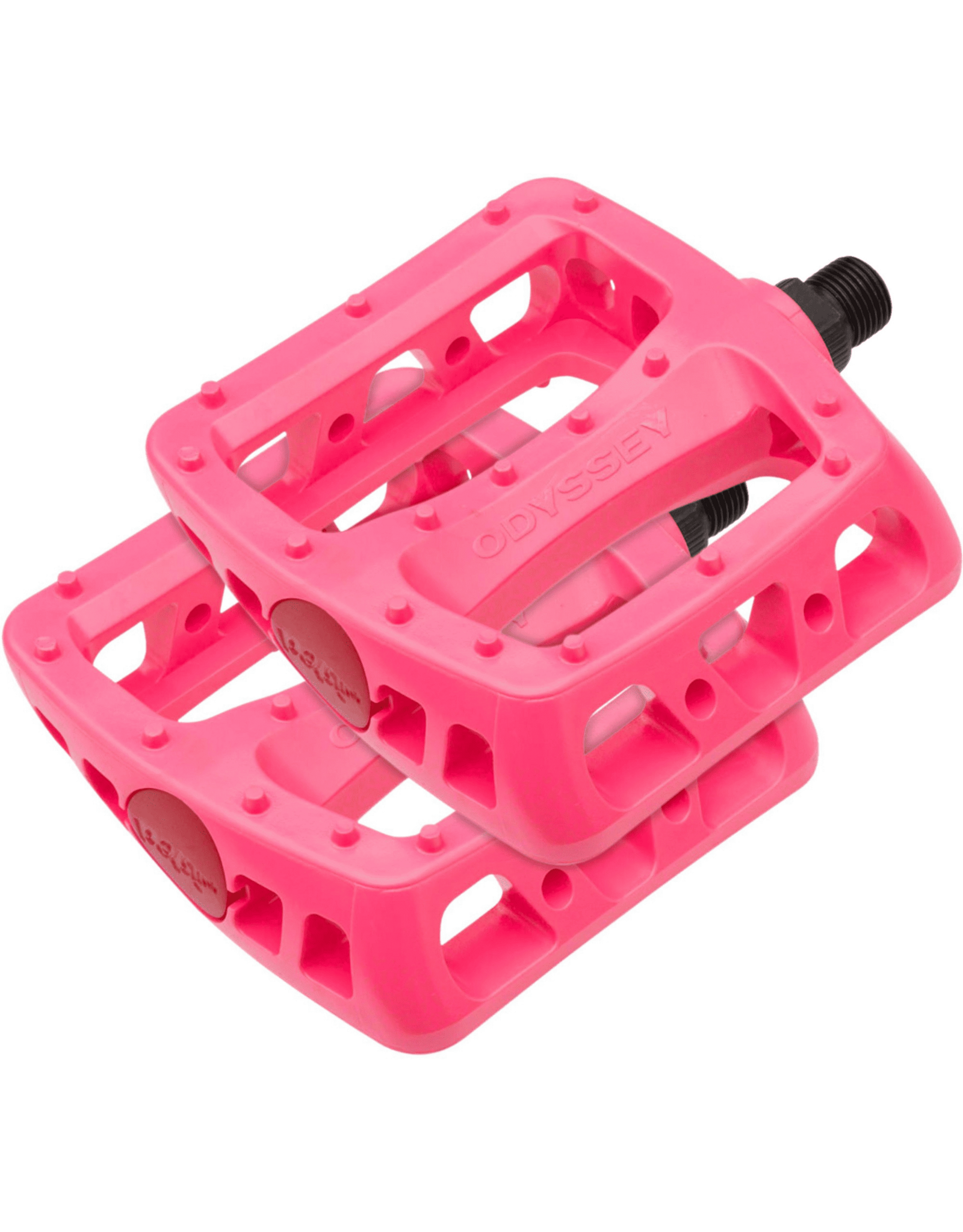 Odyssey Odyssey Twisted PC Pedals - Platform, Composite/Plastic, 9/16", Pink
