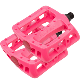 Odyssey Odyssey Twisted PC Pedals - Platform, Composite/Plastic, 9/16", Pink
