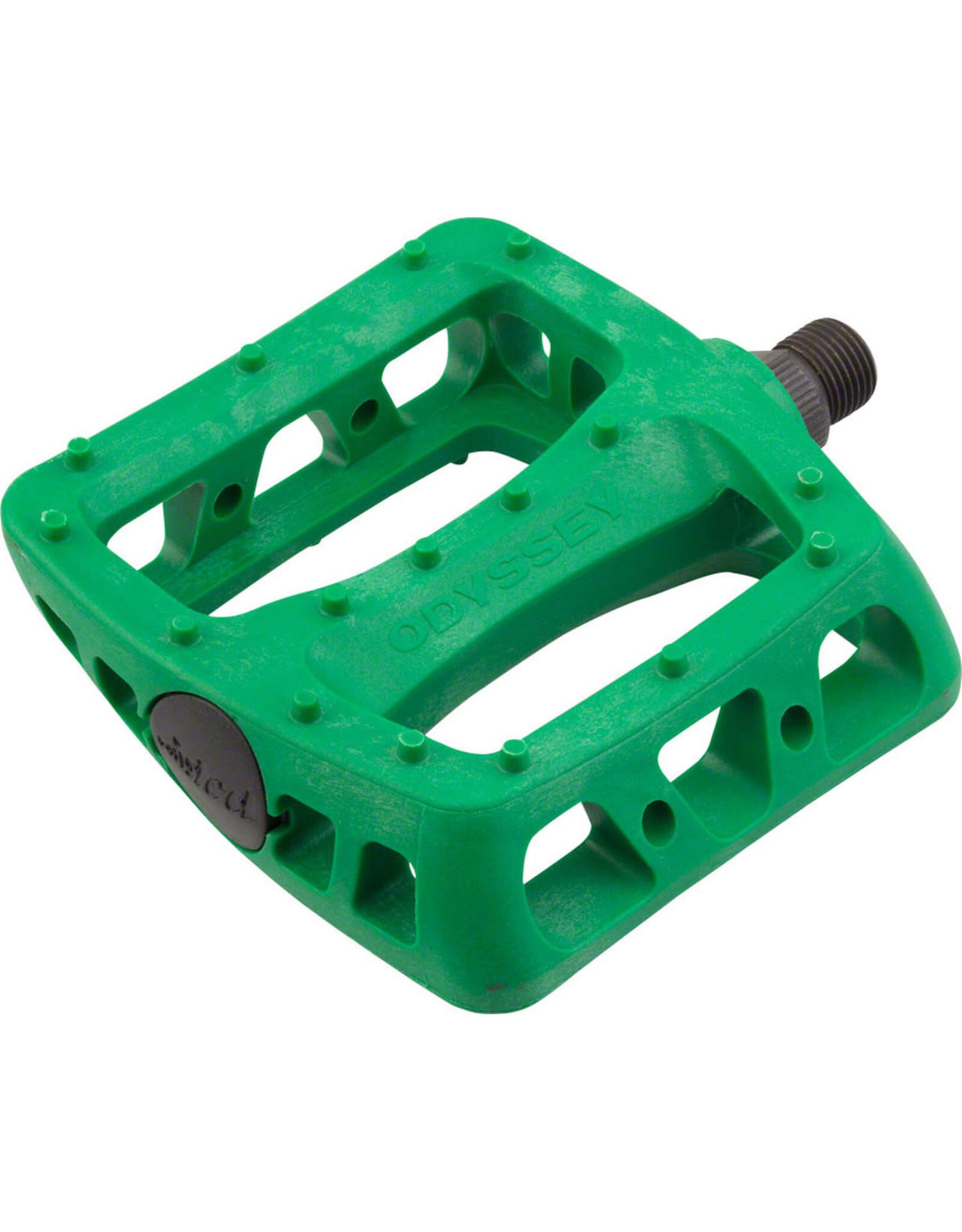 Odyssey Odyssey Twisted PC Pedals - Platform, Composite/Plastic, 9/16", Green