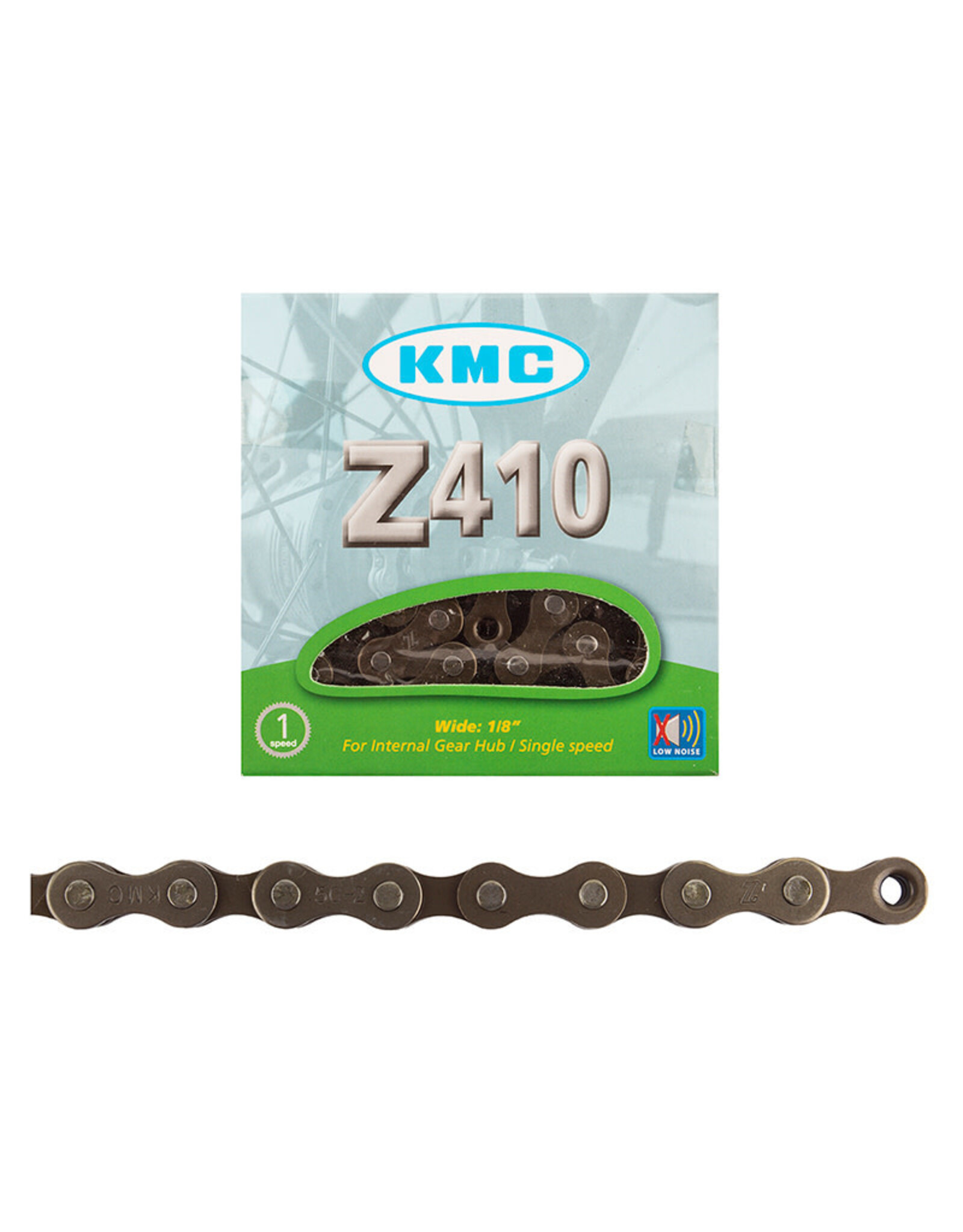 KMC CHAIN 1SP 1/8" KMC Z410 BRN