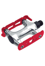 All-City All-City Standard Track Pedals -9/16", Red/Silver