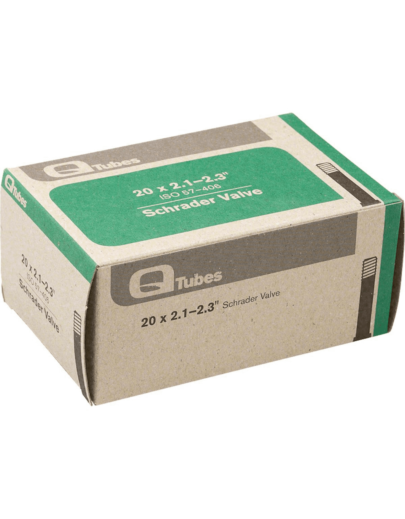 Q-Tubes Q-Tubes 20" x 2.1-2.3" Schrader Valve Tube 152g *Low Lead Valve*