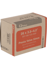Q-Tubes Q-Tubes 26 x 3.5-4.0" Fat Bike Tube: 32mm Presta Valve