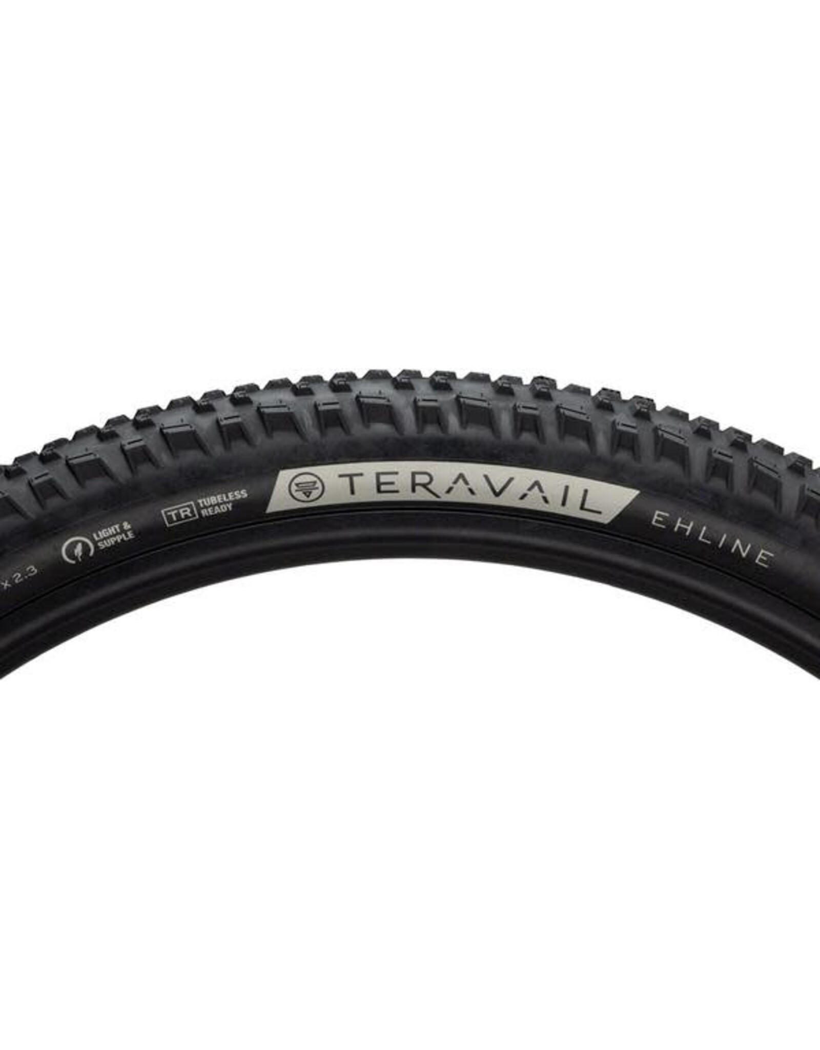 Teravail Teravail Ehline Tire - 29 x 2.3, Tubeless, Folding, Black, Durable