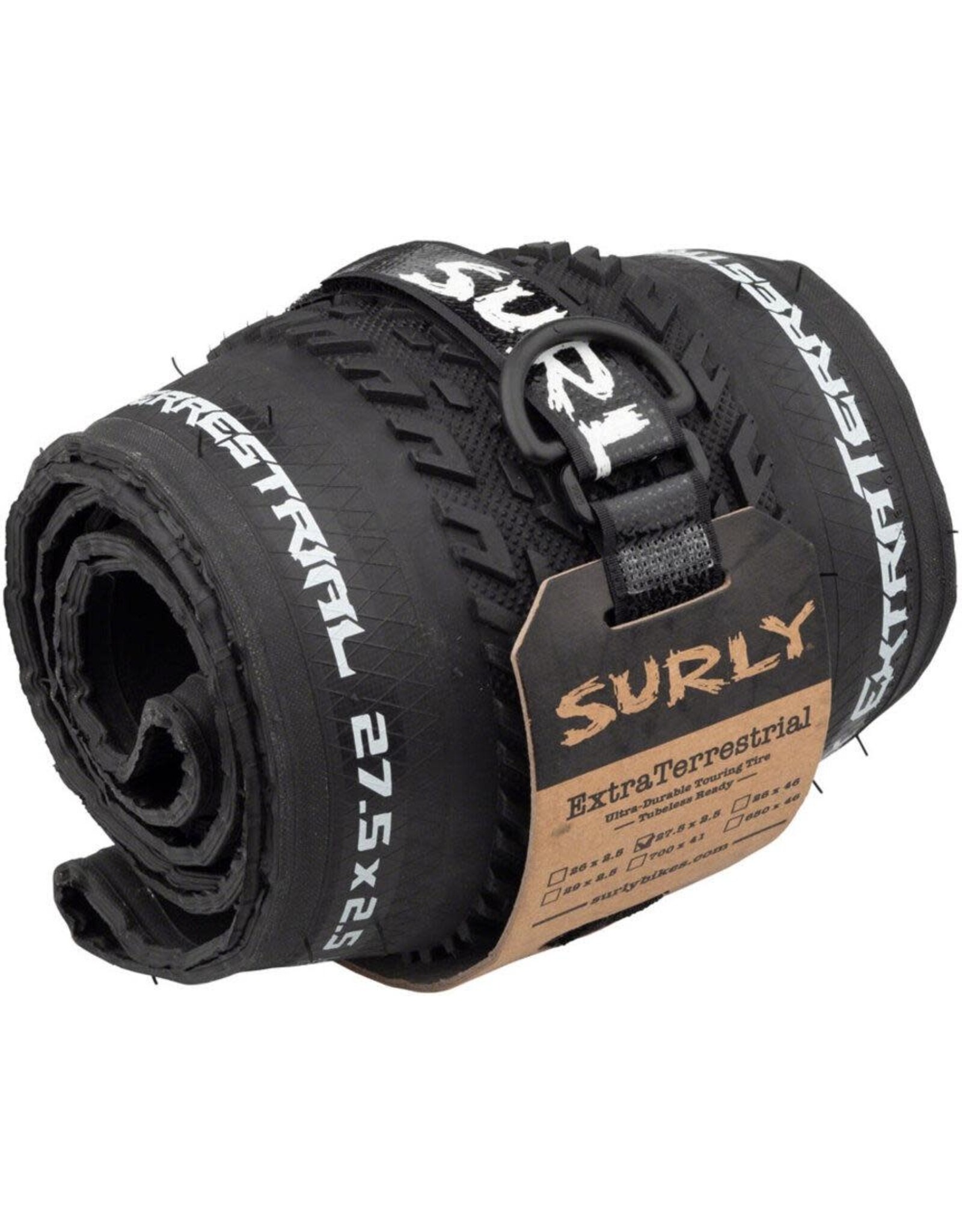 Surly Surly ExtraTerrestrial Tire - 27.5 x 2.5, Tubeless, Folding, Black, 60tpi